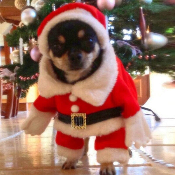 Christmas Santa Suit For Dogs