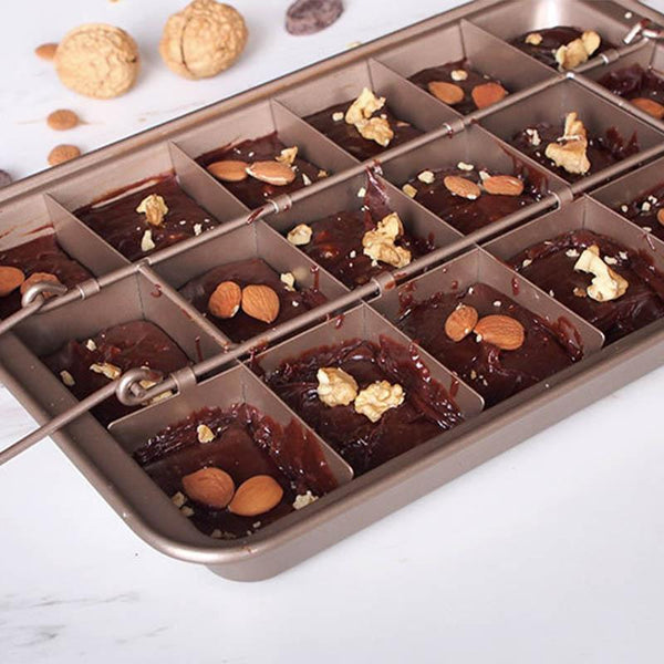 Brownie Baking Pan Cake Mould Square Bread Muffin Pans & Baking Moulds