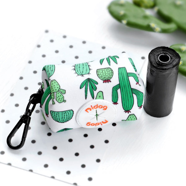 Colourful Printed Dog Poop Bag Holder Waste Bags Dispenser Pooper Scooper & Bags