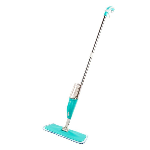 Blue Spray Mop With Sprayer Wooden Floor Ceramic Tile Cleaning Tool