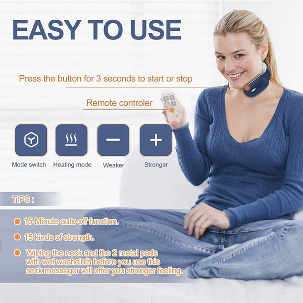 Back Body Smart Electric Neck Shoulder Relaxation Tool Massagers