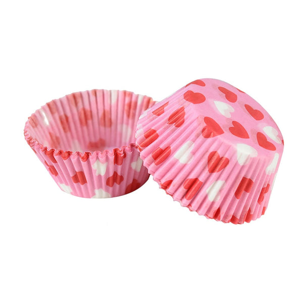 100Pcs Rainbow Muffin Cupcake Paper Cups Liner Baking Decorating Tools Party Baking Cups & Cases
