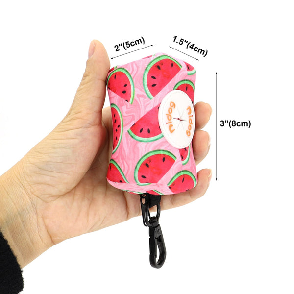 Colourful Printed Dog Poop Bag Holder Waste Bags Dispenser Pooper Scooper & Bags