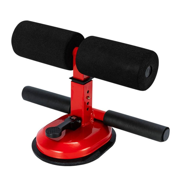 Red / Black Sit Up Push Fitness Equipment Gym Suction Cup Exerciser Abdominal Machines