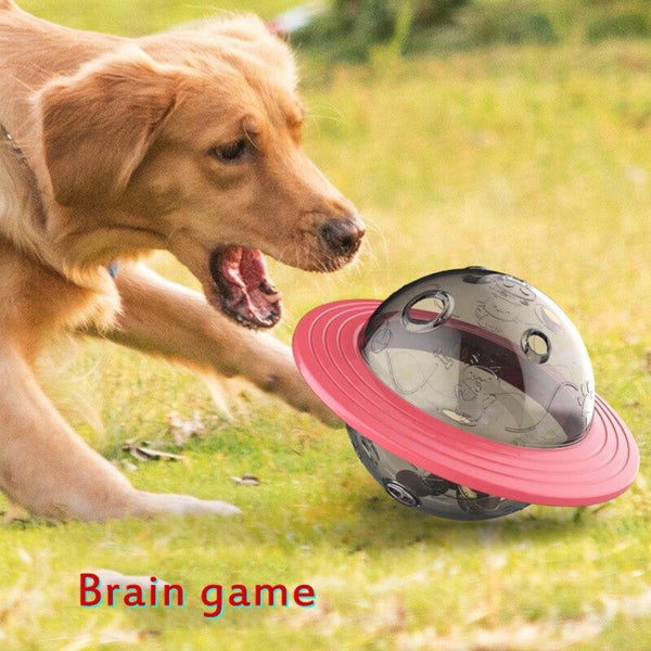 Ufo Flying Frisbee Feeder For Dogs Pet Toy Dog Toys