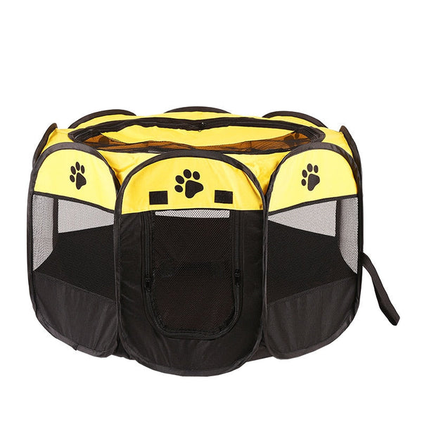 Fences & Pens Portable Octagonal Folding Pet Tent Dog House Indoor Playpen