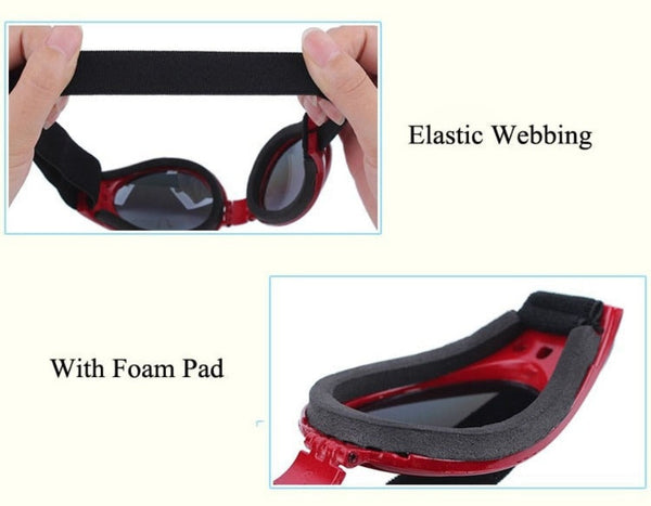 Super Cute Foldable Waterproof Goggles Uv Protection Dogs Sunglasses Dog Clothing & Shoes