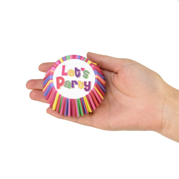 100Pcs Rainbow Muffin Cupcake Paper Cups Liner Baking Decorating Tools Party Baking Cups & Cases