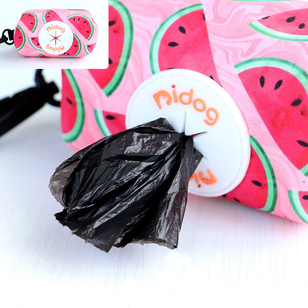 Colourful Printed Dog Poop Bag Holder Waste Bags Dispenser Pooper Scooper & Bags