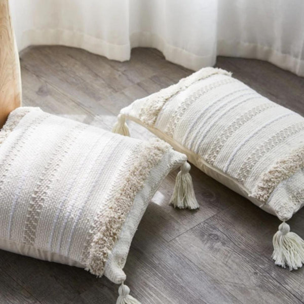 Boho Neutral Pillow Cushion Covers Home Decor