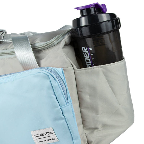 Sports Fitness Gym Bag Shoes Compartment Duffle Bags Gym Bags