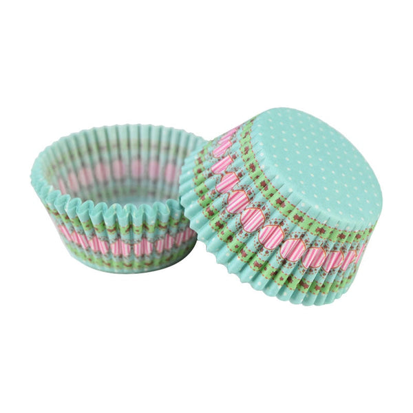 100Pcs Rainbow Muffin Cupcake Paper Cups Liner Baking Decorating Tools Party Baking Cups & Cases