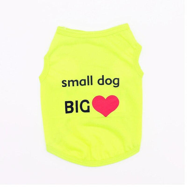 Graphic Tank Tops For Dogs Pet Clothing Dog Clothing & Shoes