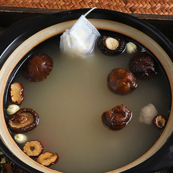 100 Pieces Tea Bags Nonwoven Fabric Filter Spice Infuser With String Food Storage Containers