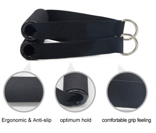 11Pcs Latex Resistance Bands Set Pull Rope Fitness Exercise Training Yoga Gym Resistance Trainers