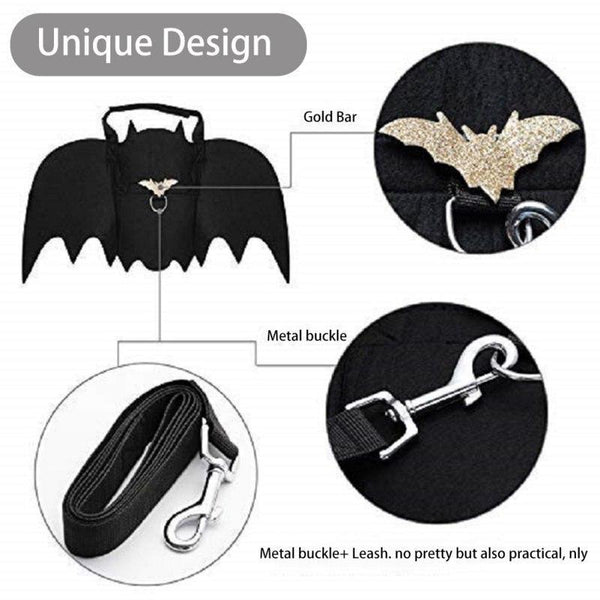 Bat Wing Halloween Dog Costume Dog Costumes