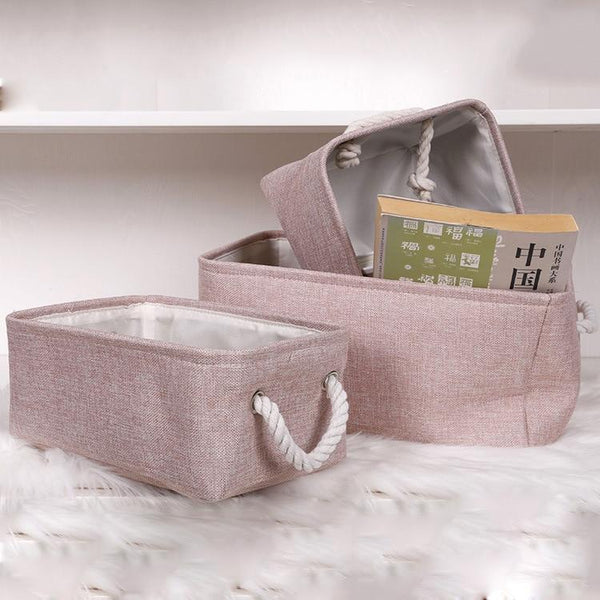 Linen Storage Basket Decor Solutions Storage Bins & Baskets