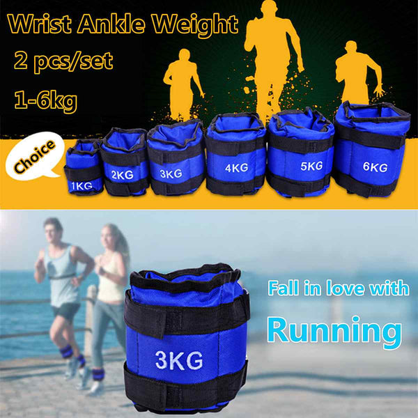 Ankle Weights Running Exercise Sandbag Fitness Training Wrist & Ankle Weights