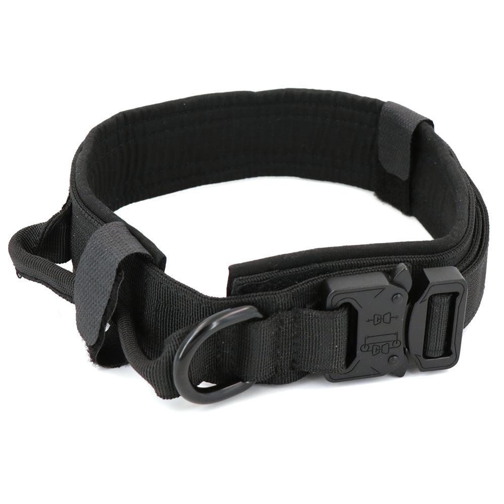 Military Tactical With Handle Dog Collars