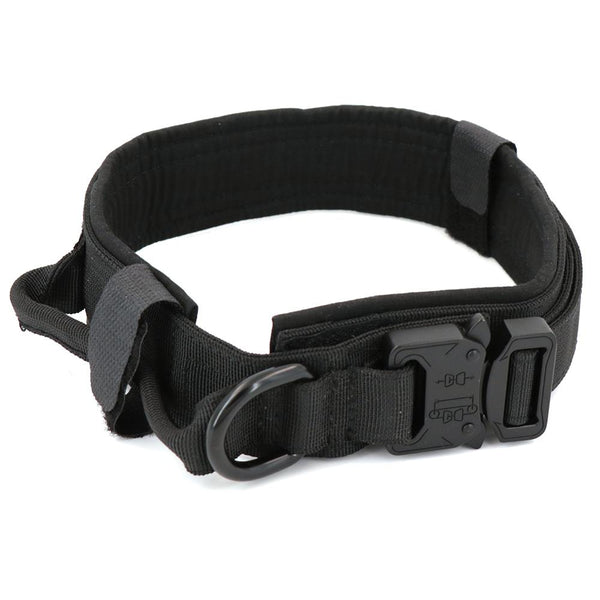 Military Tactical With Handle Dog Collars