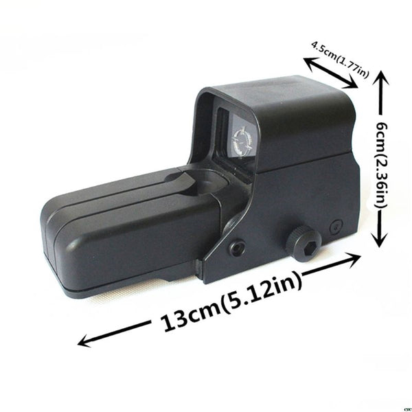 Illuminated Optics Scope Dot Sight Device Black Binoculars