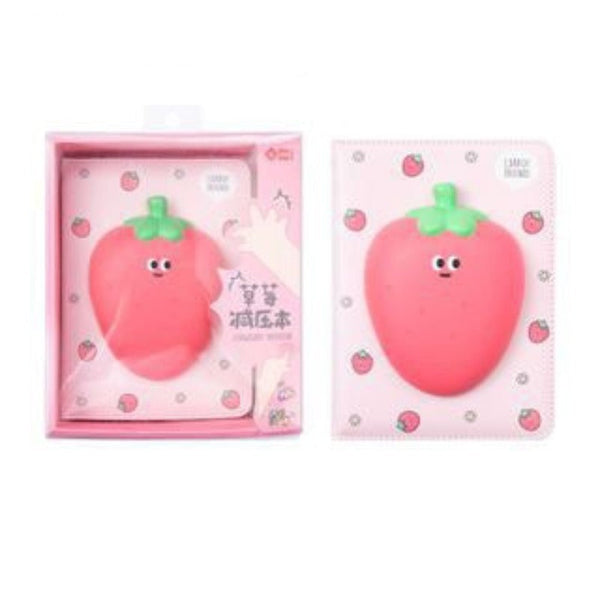 Kawaii Novelty Decompression Squishy Cover Notebook