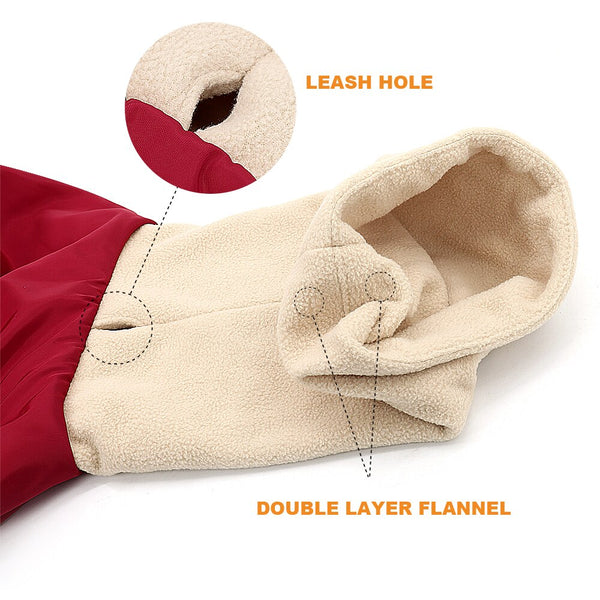 Waterproof Warm Winter Dog Jacket Large Breeds Dog Clothing & Shoes