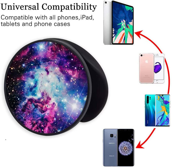 Cute Foldable Phone Finger Ring Holder Pop Socket Stand Decals