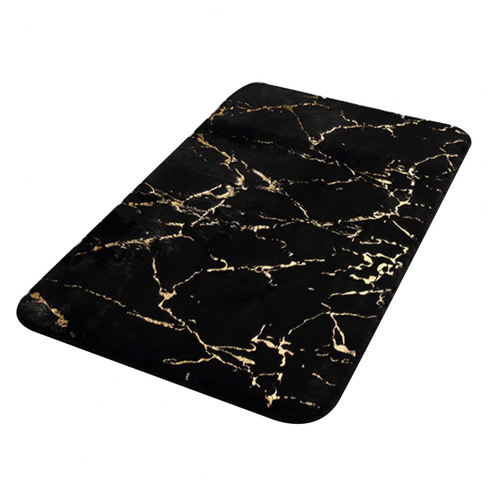 Non Slip Soft Thick Absorbent Marble Design Bathroom Mat Bath Mats Rugs & Toilet Covers