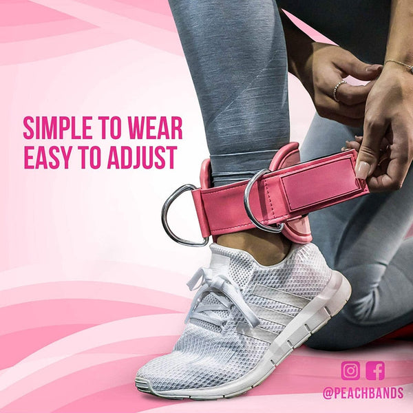 Other Strength Training Padded Fitness Cable Ankle Straps Resistance Training Leg Cuffs