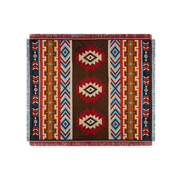 Boho Tribal Throw Blankets Picnic Rugs Bedroom Decor Throws & Afghans