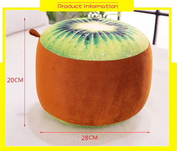 Cute Cartoon Fruit Inflatable Stool Children's Chair Benches & Stools