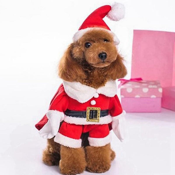 Christmas Santa Suit For Dogs