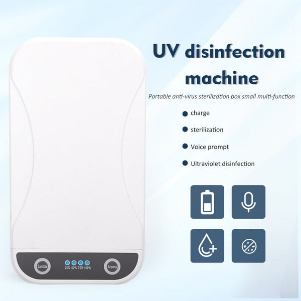Multi Functional Uv Disinfection Sterilization Box Phone Tools Makeup Sterilisation Trays & Cases
