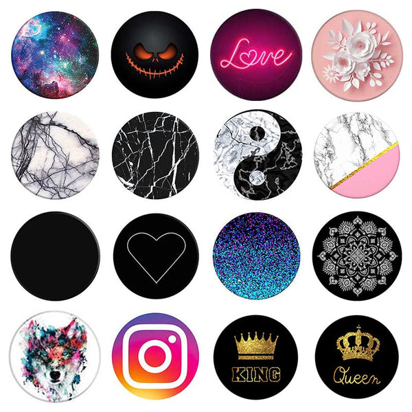 Round Metal Plate Disk Mag Net Mobile Phone Holder Accessories Mounts & Holders