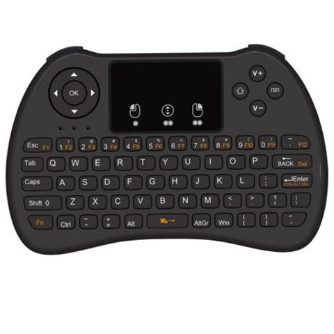 H9 Wireless Air Mouse Keyboard Black Backlit Keyboards & Keypads