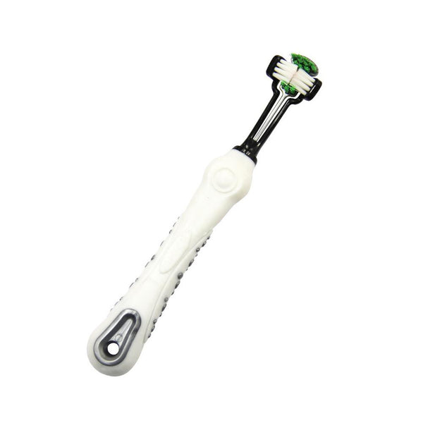 Three Sided Toothbrush For Dogs Oral Hygiene