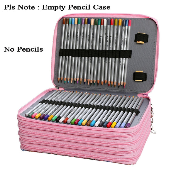 120 200 252 Slots Kawaii Large Capacity Pencil Case Organiser