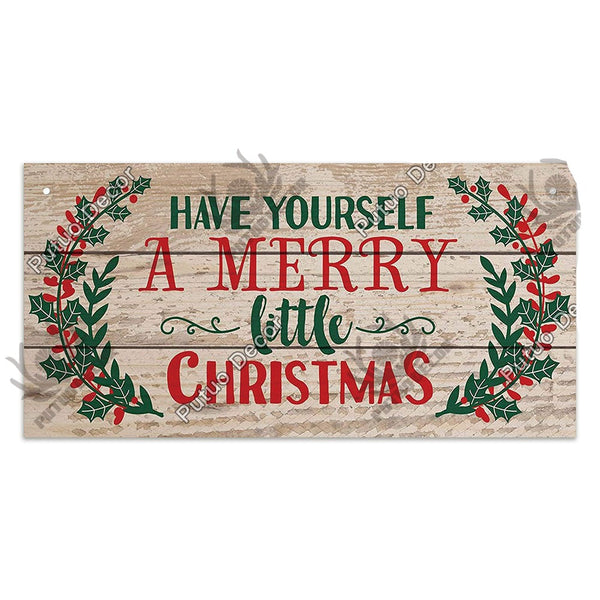 New Year Decoration Home Hanging Sign Door Christmas Tree Ornament Gift Plaques & Signs