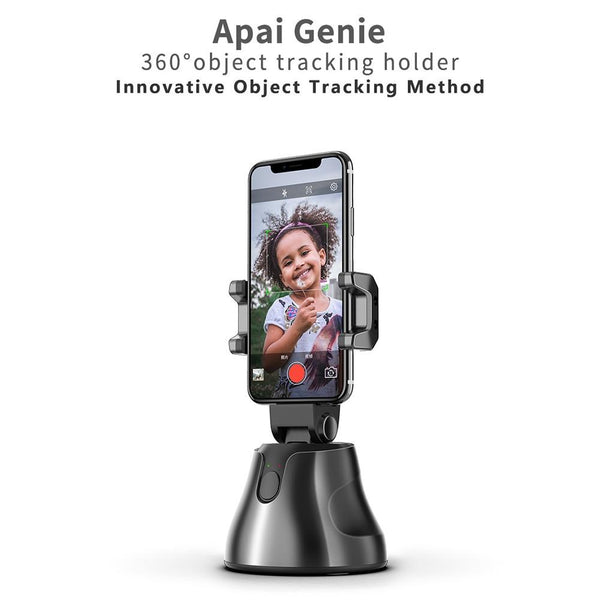 Portable Bluetooth Auto Smart Shooting Selfie Stick Black Phone Holder
