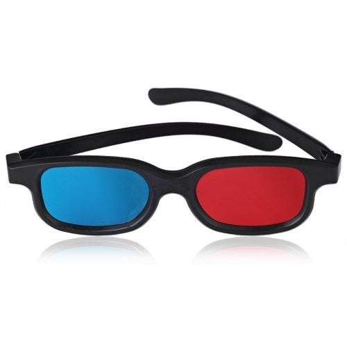Anaglyph Dimensional 3D Vision Glasses For Tv Movie Game Red Blue 3D Tv Glasses & Accessories