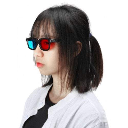 Anaglyph Dimensional 3D Vision Glasses For Tv Movie Game Red Blue 3D Tv Glasses & Accessories