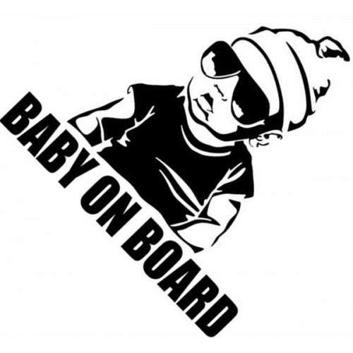 Tinting Baby On Board Vehicle Decal Sticker White Decals & Stickers