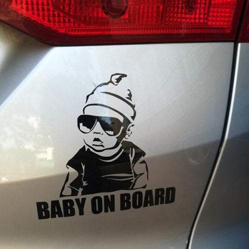 Tinting Baby On Board Vehicle Decal Sticker White Decals & Stickers