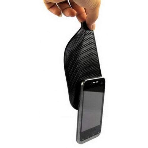 Car Decorations Magic Anti Slip Dashboard Sticky Pad Non Mat Locator Technology Phone Holder 2Pcs Black Mounts & Holders