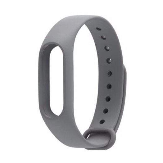 Watches Colourful Strap Wristband For Xiaomi Mi Band 2 Dark Gray