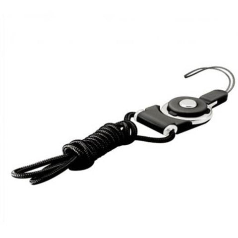 Phone Batteries Detachable Ring Buckle Neck Strap Lanyard For Mobile Office Portable Item Black Straps & Charms