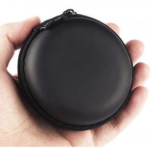 Bottling Storage Earphones Pouch Bag Black Earbud Cases