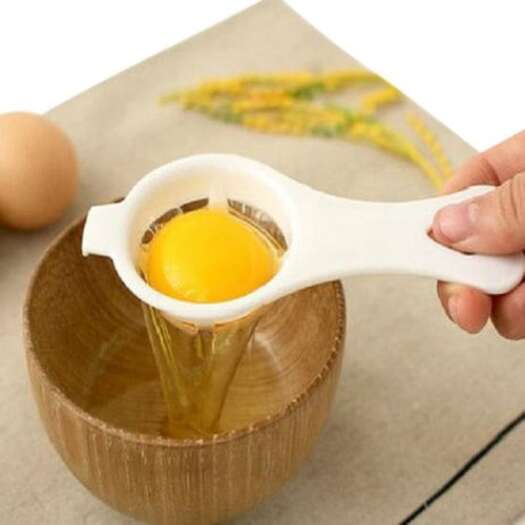 Spoons Ladles Egg Yolk White Separator Creative Kitchen Helper Egg Separators