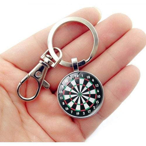 Necklaces European And American Retro Time Gemstone Key Chain For Decoration Silver